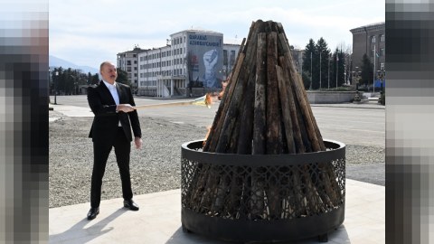 Dördüncü dəfədir ki, bayram tonqalını azad edilmiş Qarabağda qalayıram