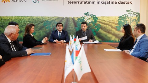 Daşkəsəndə kartofçuluq təsərrüfatının inkişafına dəstək layihəsinin icrasına başlanıldı