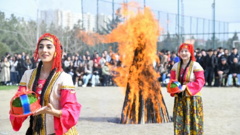 BMU-da Novruz şənliyi keçirilib - FOTO