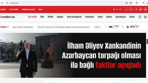 Modern.az-da COP29 bölməsi AÇILDI