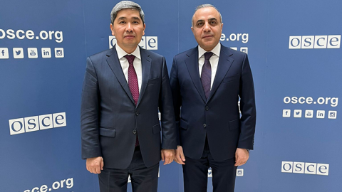 Azay Quliyev ATƏT PA-da görüşlər keçirdi - FOTO