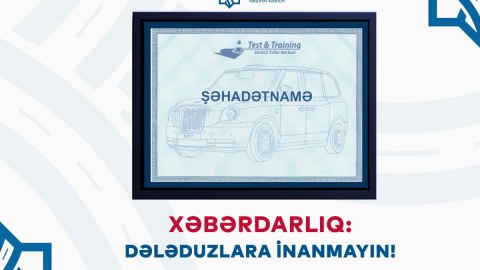 AYNA-dan taksi sürücülərinə XƏBƏRDARLIQ