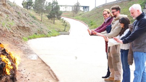 ABŞ səfiri ailəsi ilə birlikdə “Yanardağ” və “Atəşgah” qoruqlarında - FOTO