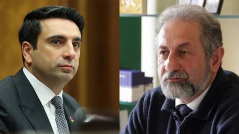 Alen Simonyan separatçıların başçısını rədd edib