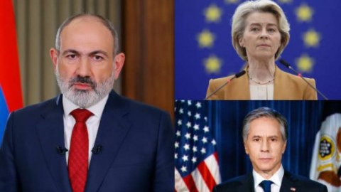 Paşinyan - Ursula fon der Leyen - Blinken görüşü keçiriləcək