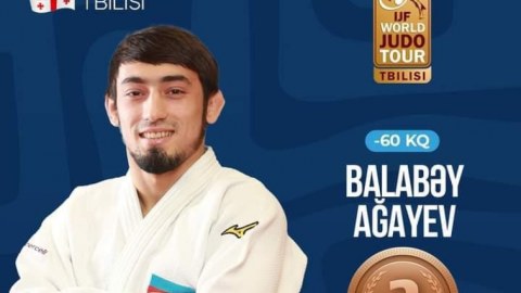 Cüdoçumuz Tbilisidə bürünc medal qazandı