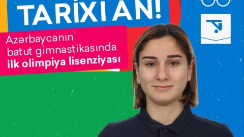 Daha bir idmançımız Paris olimpiadasına gedir 
