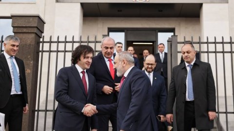 İrəvanda Gürcüstan səfirliyinin yeni binası açıldı - FOTOLAR