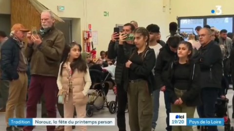 “France 3”də Novruz reportajı