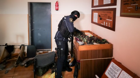 Polis Xankəndidə təhlükəsizlik tədbirləri görür - VİDEO