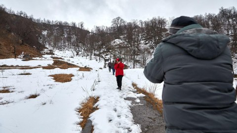 Bayram günlərində milli parkları ziyarət edən turistlərin sayı - FOTO
