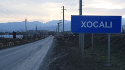 Xocalı şəhərində Şəhidlər Xiyabanı salınır