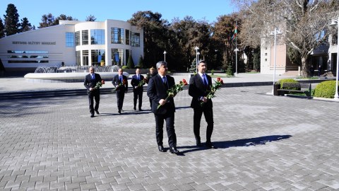 Naftalanda DTX işçilərinin peşə bayramı qeyd olundu - FOTO