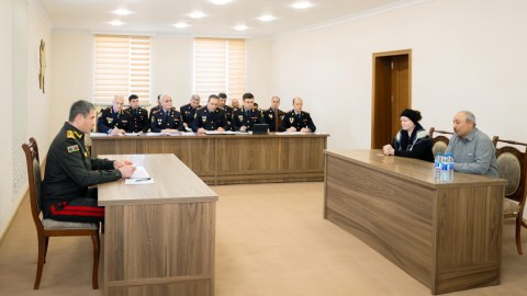 Vilayət Eyvazov Şamaxıda qəbul və sıra baxışı keçirdi