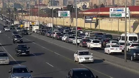 Hazırda tıxac olan yolların SİYAHISI
