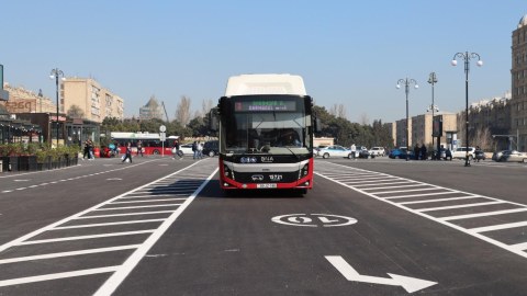 “Gənclik” yeni nəqliyyat mübadilə mərkəzi: 12 marşrut xətti üzrə 181 avtobus 