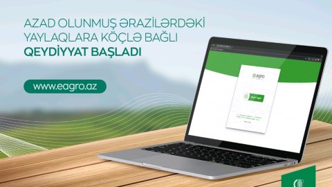 Azad olunmuş ərazilərdəki yaylaqlara köçlə bağlı qeydiyyat başladı