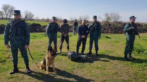 Sərhədi pozmağa cəhd edən şəxslər SAXLANILDI