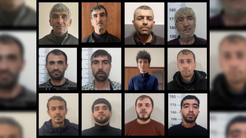 Polis Yevlaxda əməliyyat keçirdi - 13 nəfər tutuldu