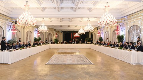 Nazir diplomatik korpus üçün iftar süfrəsində - FOTO