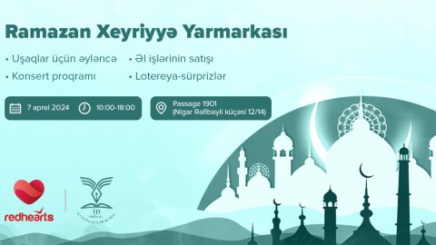 Birlik, bərabərlik və paylaşım: Ramazan xeyriyyə yarmarkası