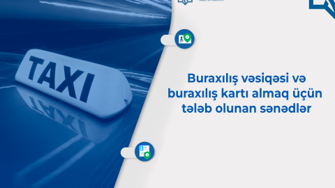 Taksi fəaliyyəti üçün tələb olunan SƏNƏDLƏR