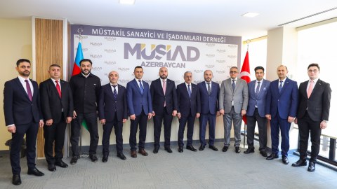 MÜSİAD Azərbaycan-ın yeni İdarə Heyətinin iclası - FOTO