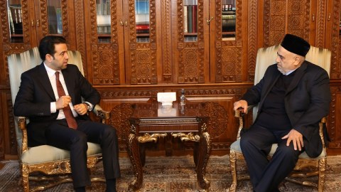 Şeyxülislam Məhəmməd Əbdülsalamla görüşüb