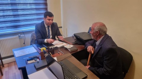 Goranboyda vətəndaşların müraciətləri, problem və təklifləri dinlənildi - FOTO