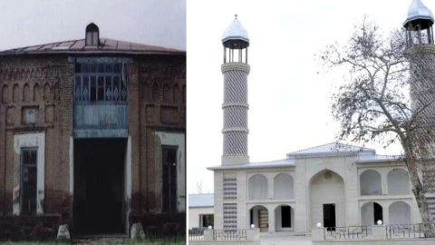 Ağdamda restavrasiya edilən məscidlə bağlı AÇIQLAMA