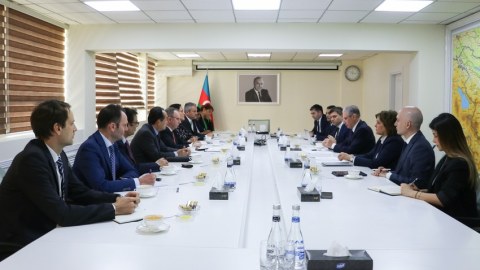Muxtar Babayev Yevgeni Jukovla COP29-u müzakirə edib