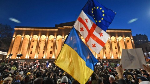 Gürcüstanda "xarici agentlər" qanununa etiraz mitinqi ELAN OLUNUB