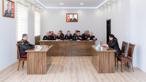Vilayət Eyvazov Hacıqabulda vətəndaş qəbulu və sıra baxışı keçirdi