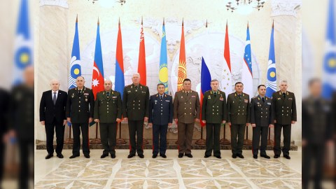 Kərim Vəliyev MDB Baş Qərargah Rəisləri Komitəsinin iclasında - FOTO