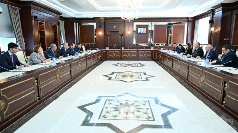 TBMM-in NATO PA-dakı nümayəndə heyəti Milli Məclisdə - FOTO