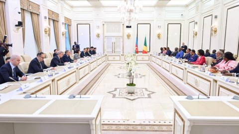 Sahibə Qafarova Konqo Prezidenti ilə danışıqlar apardı 