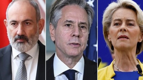 Paşinyan Brüsselə getdi - Üçtərəfli görüş üçün...