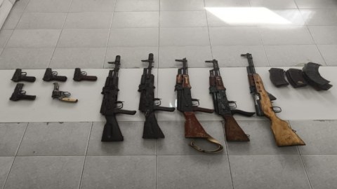 Ötən gün təhvil alınan və aşkarlanan silahların SAYI
