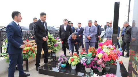 Neftçalada Aprel döyüşlərinin 8-ci ildönümü qeyd olundu - FOTO