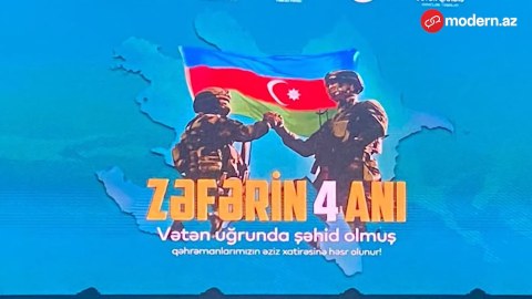 Aprel şəhidlərinin əziz xatirəsi yad edildi - VİDEO
