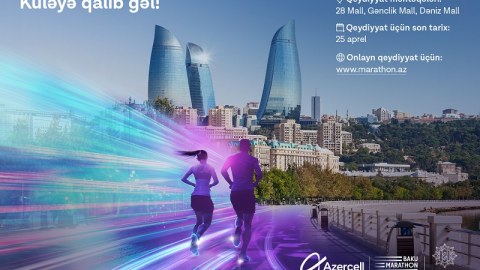 “Azercell Telekom”un tərəfdaşlığı ilə “Bakı Marafonu 2024” baş tutacaq
