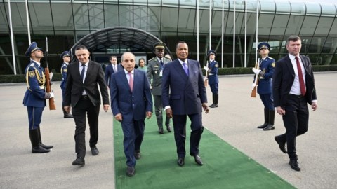 Konqo Prezidentinin Azərbaycana səfəri başa çatdı 