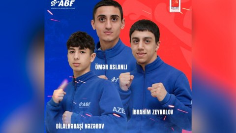 3 boksçumuz Avropada mərhələ adladı