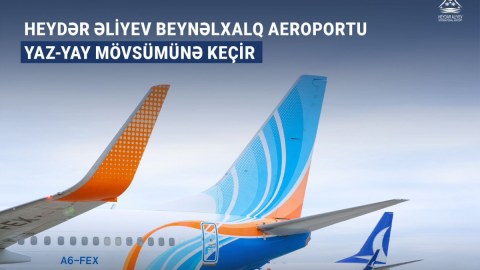 Bakı hava limanında bu il sərnişin axını 38% artıb - FOTO