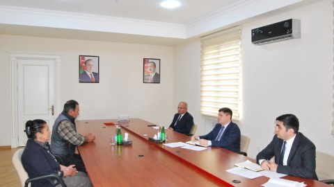 Nazirliyin şöbə müdiri Tərtərdə - FOTO