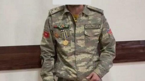 Özünü qazi kimi təqdim edərək yardım istəyən şəxs saxlanıldı - FOTO