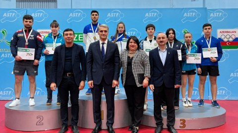 Stolüstü tennis üzrə Azərbaycan çempionları müəyyənləşdi