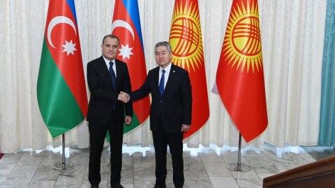 Nazirlərin görüşü başladı - FOTO