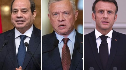 Fransa, İordaniya və Misir liderləri Qəzzada atəşkəsə çağırıb