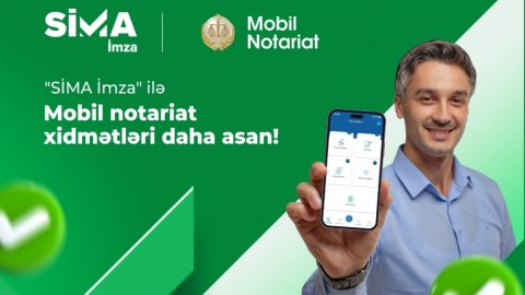 “SİMA İmza” Ədliyyə Nazirliyinə məxsus tətbiqə inteqrasiya olunub